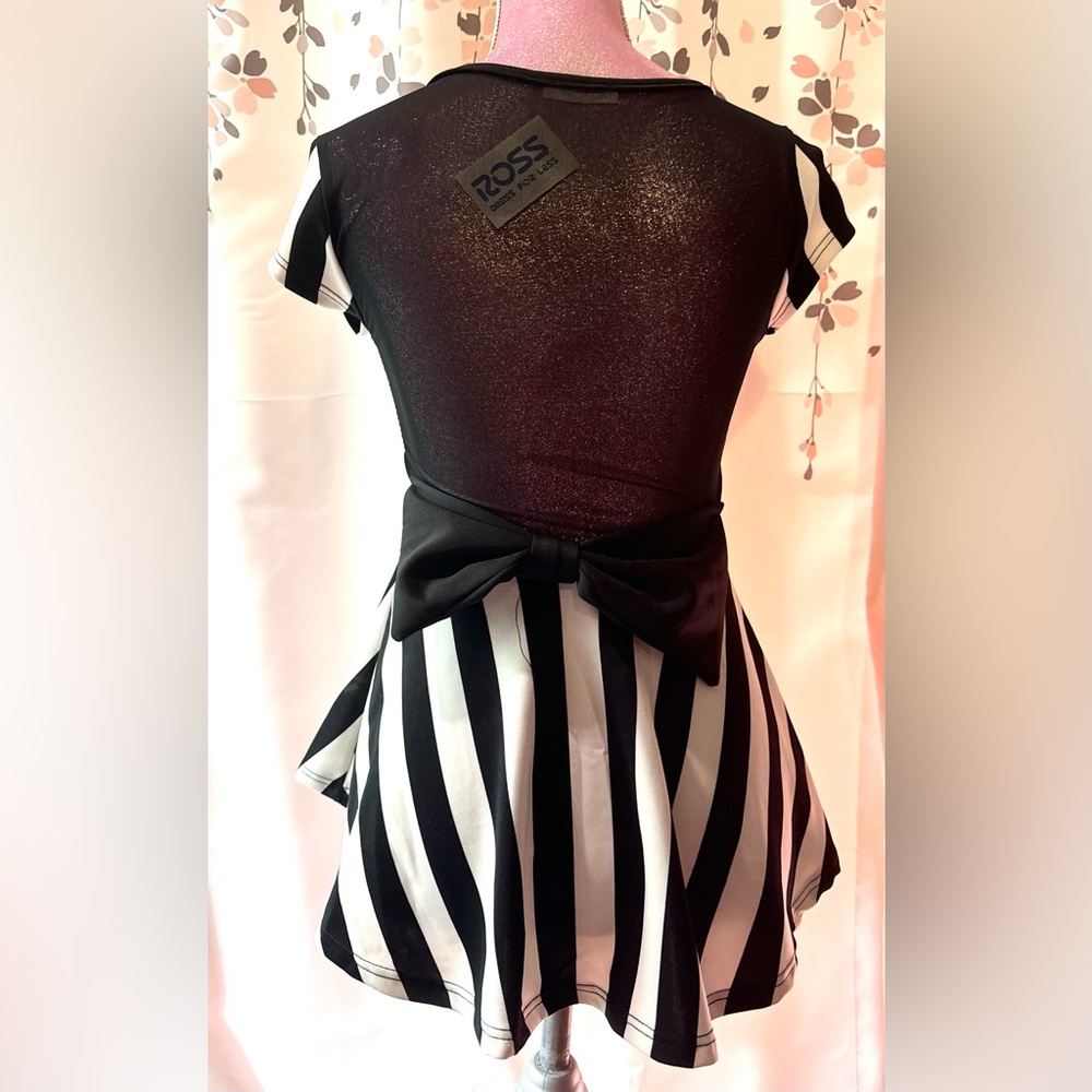 Striped Bow Blouse